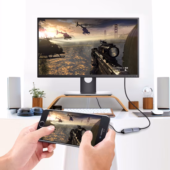 Convertitore USB C 3.0 in cavo adattatore HDMI femmina 4K