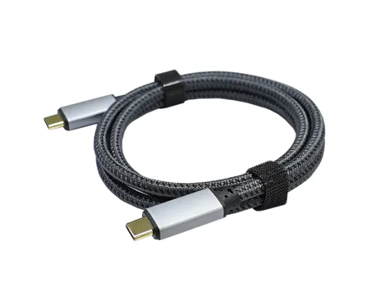 Cavo USB C a ricarica rapida da 10 Gbps 100 W in rete intrecciata