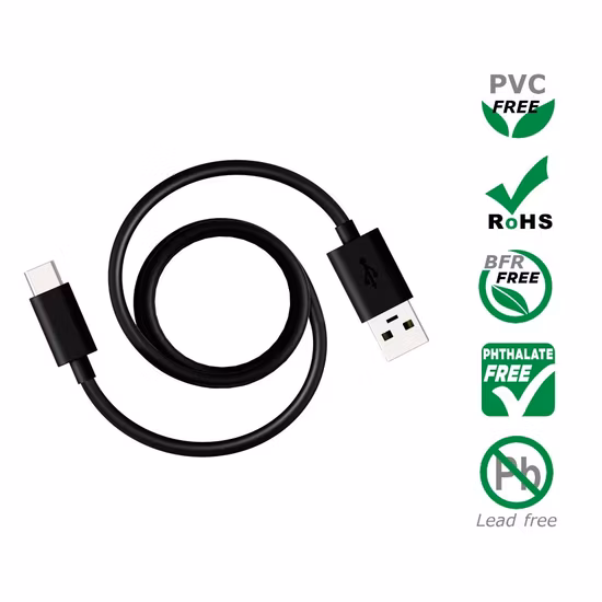 Cavo dati USB premium a ricarica rapida da maschio a maschio USB 2.0 3.0 3.1 da 2 A/3 A/5 A