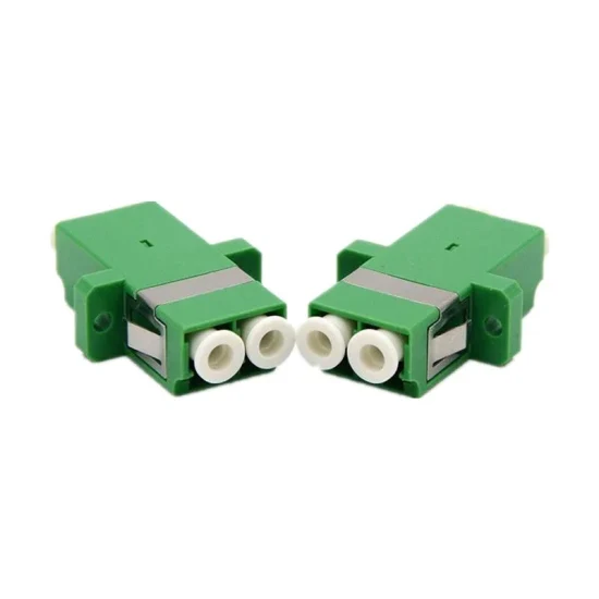 Fibra ottica duplex multimodale LC PC senza orecchio con accessori per telecomunicazioni adattatore connettore flangiato